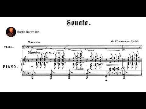 Henri Vieuxtemps - Viola Sonata, Op. 36 (1862) {Nobuko Imai}