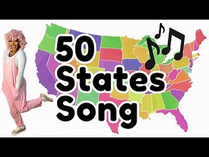 The 50 States Song - Hip Hop 50 States Song | Learning Through Music