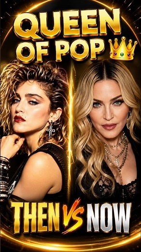 Madonna Age Evolution (1958–2026) | Then vs Now 😱 #shorts