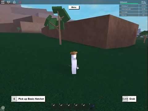 Lumber tycoon 2 roblox how to pick up a axe