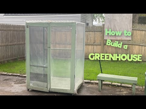Greenhouse on Wheels | How To Build Greenhouse Cheap for Outdoor Gardening