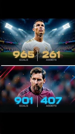📊🇺🇸 MESSI vs RONALDO — ALL-TIME NUMBERS CHECK