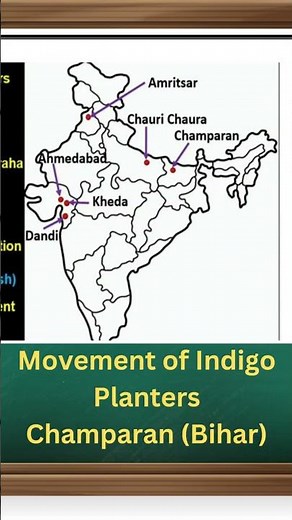Class 10 History Chapter 2 Nationalism in India Map Work | Important Places CBSE Board Exam
