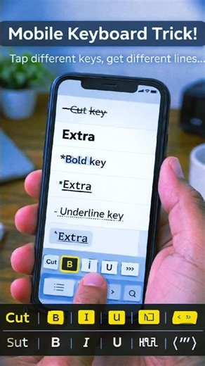 Keyboard ka hidden magic 😳✨Try karo aur khud dekh lo 🔥#shorts #keyboardtrick #mobiletips #shortwords