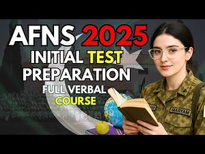AFNS verbal intelligence test | AFNS test preparation 2025 | AFNS army nursing