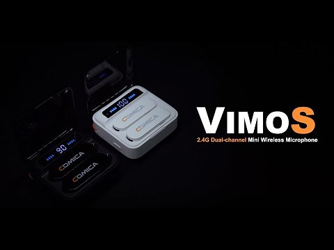 【Introducing】Comica Vimo S 2.4G Dual-channel Mini Wireless Microphone