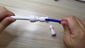 Watch water filter push to connect part on Amazon Live