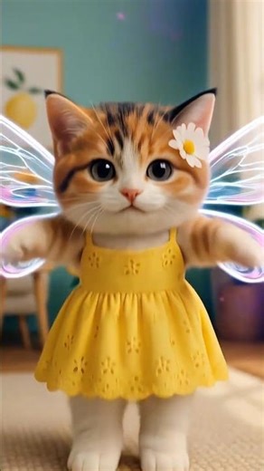 The Fairy Kitten Who Changed Life | Cute Cat Story