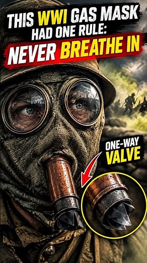 This WWI Gas Mask Had One Rule: Never Breathe In