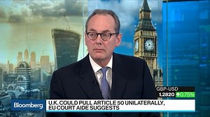 Low Probability of Second Brexit Referendum, CCLA's Bevan Says