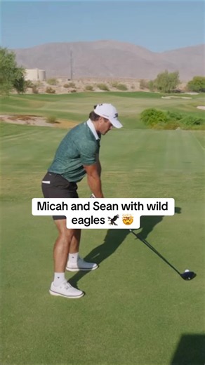 Micah and Sean with wild eagles 1v1 golf highlights