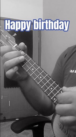 happy birthday song ukulele finger picking with chords #musicalnotes #itsuukuleletutorial #chords