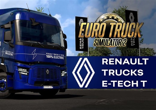 【YouTube|SCS Software】雷诺卡车 E-Tech T 发布|Euro Truck Simulator 2 | Renault Trucks E