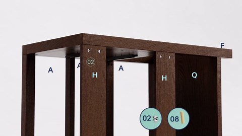 DELUXE DL LIVING Magen 31 in. Single Sink Bath Vanity in Walnut with White Engineered Solid Surface Top and 2 Drawers (Unassembled) DLV24030KD30WT