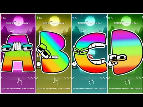Rainbow Alphabet Lore - A 🆚 Alphabet Lore Rainbow - B 🆚 C 🆚 D. 🎶 Who Is Best? 🎵 Tell We? 😍