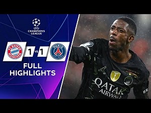 OUSMANE DEMBELE!!! 1-1 (agg 5-6) BAYERN MUNICH VS PSG UEFA CHAMPIONS LEAGUE 2026 HIGHLIGHTS GOALS