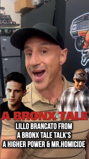 A Bronx Tale Star Lillo Brancato Speaks On A Higher Power Movie & Mr.Homicide