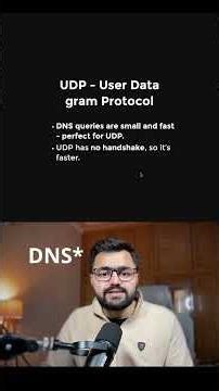 Why DNS uses UDP over TCP? #coding #fullstackwebdevelopment #programming