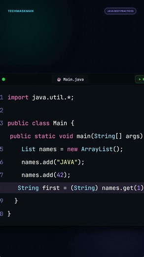 Java me Raw Types ka khatra! #java #javatutorial #programming