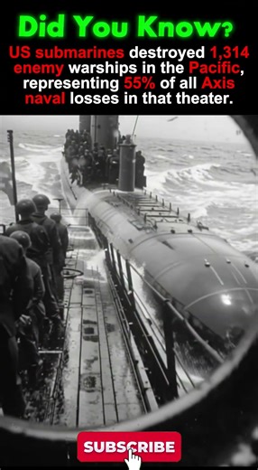 US Submarines Sank Over 1,300 Enemy Ships in the Pacific