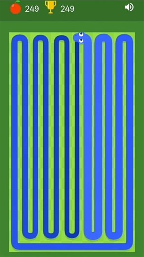 Google snake game (Hard mode)