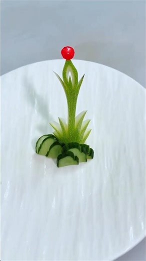 #Artful Cuts Mastering Vegetable & Cucumber Carving Designs#Vegetable Carving Cutting design Skills#