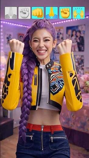 Rumi’s 💜 Trust me DANCE tutorial #kpopdemonhunters