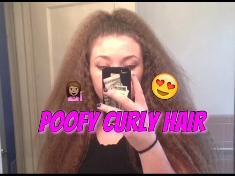 Get BIG POOFY hair with no heat