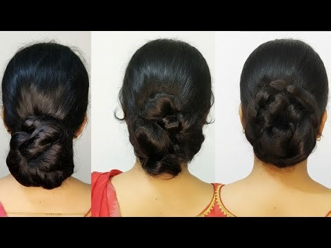 Easy different type of daily use bun hairstyles | Stylish hairstyles | Hairstyles for moms