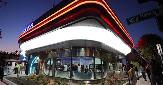 We went to Tesla’s new diner in LA — here’s what it’s like