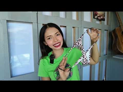 Trying On a Leopard Print G-String | Stylish Lingerie Look