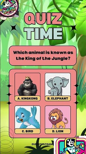 Easy Quiz for Kids – Can You Score 5/5? ✅