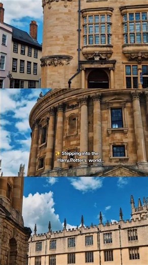 Step into Harry Potter's world with Day Tours London! #harrypotter #Oxford #hogwards #magic #england