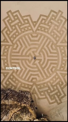 4.6K views · 304 reactions | Earthscape artist Andres Amador from San Francisco uses his knowledge of math and geometry (and a rake) to create aerial sand illusions along shorelines. ⠀⠀⠀⠀⠀ Seen from above, his massive earthscapes are admired for their transient beauty — before they’re forever erased by the steadfast tide. ⠀⠀⠀⠀⠀ Artist: @andresamadorarts ⠀⠀⠀⠀⠀ #art #landscape #illusions #earthscape #geometry | OmniGeometry | Facebook