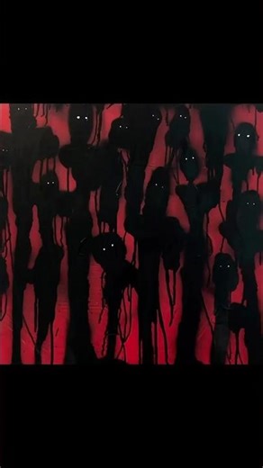 if u like my art.. u should subscribe!:) #darkart #artbusiness #expressionism #shorts #weirdcore