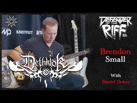 Brendon Small (DETHKLOK) - RIFFING at Aftershock '23