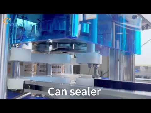 Can Sealer Machine for Metal Cans , Can Seaming Machine for Tin , Automatic Can Closing Machine