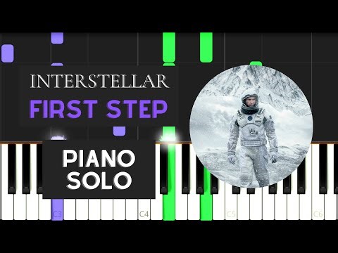 First Step (Piano Solo Tutorial) - Interstellar