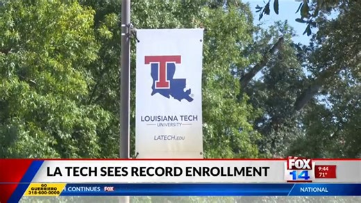 Louisiana Tech experiencing record enrollment numbers
