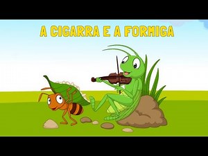 A CIGARRA E A FORMIGA EM PORTUGUÊS | Historia completa | Desenho Infantil | Desenho Animado| Fabula