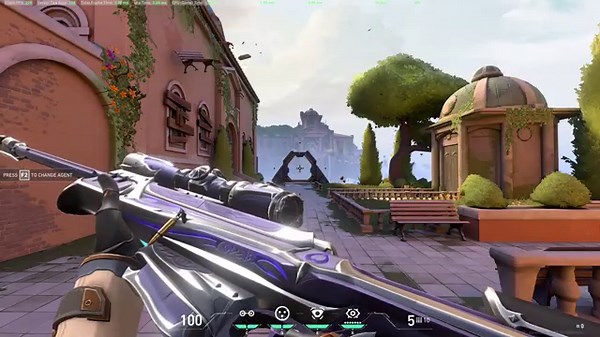 Valorant Reloads Operator Reaver Purple VFX Animations