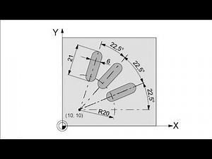 Rotation of Workplane in Fanuc |Cordinates Rotation Programme in Fanuc | G68 Code | Same Partern Pro