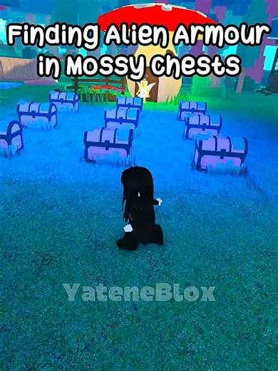 Alien Armour in Mossy Chest 🧰 - 99 Nights in the Forest #roblox