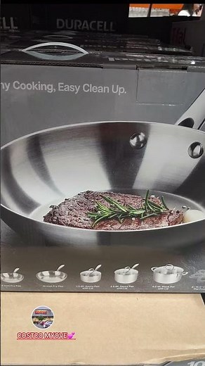 Stainless Steel Cookware Set at Costco Metepec 💕 03/22/26 #costco #kitchen #cookware #reels