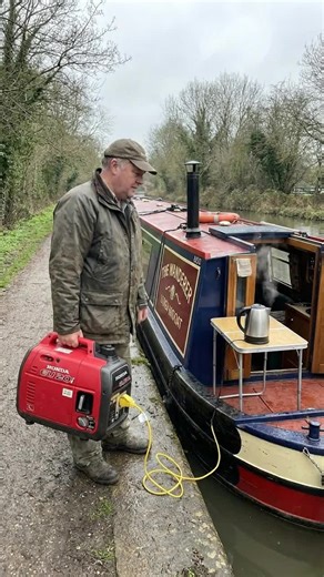 Honda EU20i Generator: Ideal for Narrowboats
