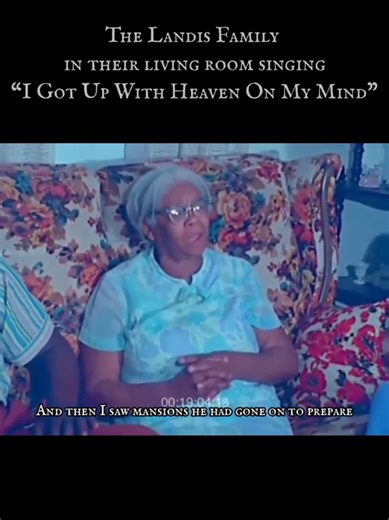 From A Singing Stream (1986) With interviews and stories, and scenes from daily life, reunions, gospel concerts, and church services, the film traces the history of the Landis family of Granville County, North Carolina, over the lifetime of its oldest surviving member, 86-year-old Mrs. Bertha M. Landis. Particularly featured are performances by her sons’ gospel quartet The Golden Echoes of such songs as