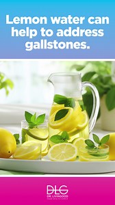 Lemon water can be a natural aid in addressing gallstones, as it supports liver function and helps to decalcify the body's systems. By promoting increased bile production and enhancing liver detoxification, regular consumption of lemon water can assist in dissolving gallstones and improving overall digestive health. This simple remedy not only supports the liver but also contributes to better hydration and metabolic function. | Dr. Livingood