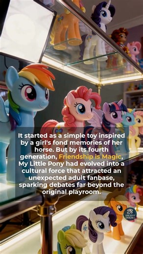 From a simple 80s toy to a global cultural phenomenon, the evolution of My Little Pony is wild. #history #mylittlepony #didyouknow | Ancient Enigma | Facebook