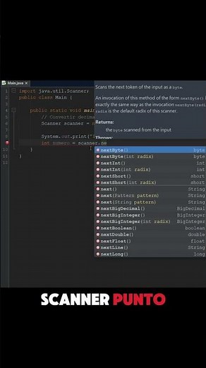 Convertir número decimal a binario en Java💻