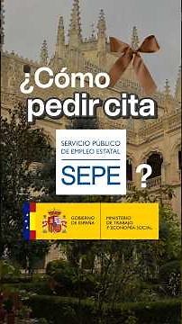 How to book an appointment with the SEPE